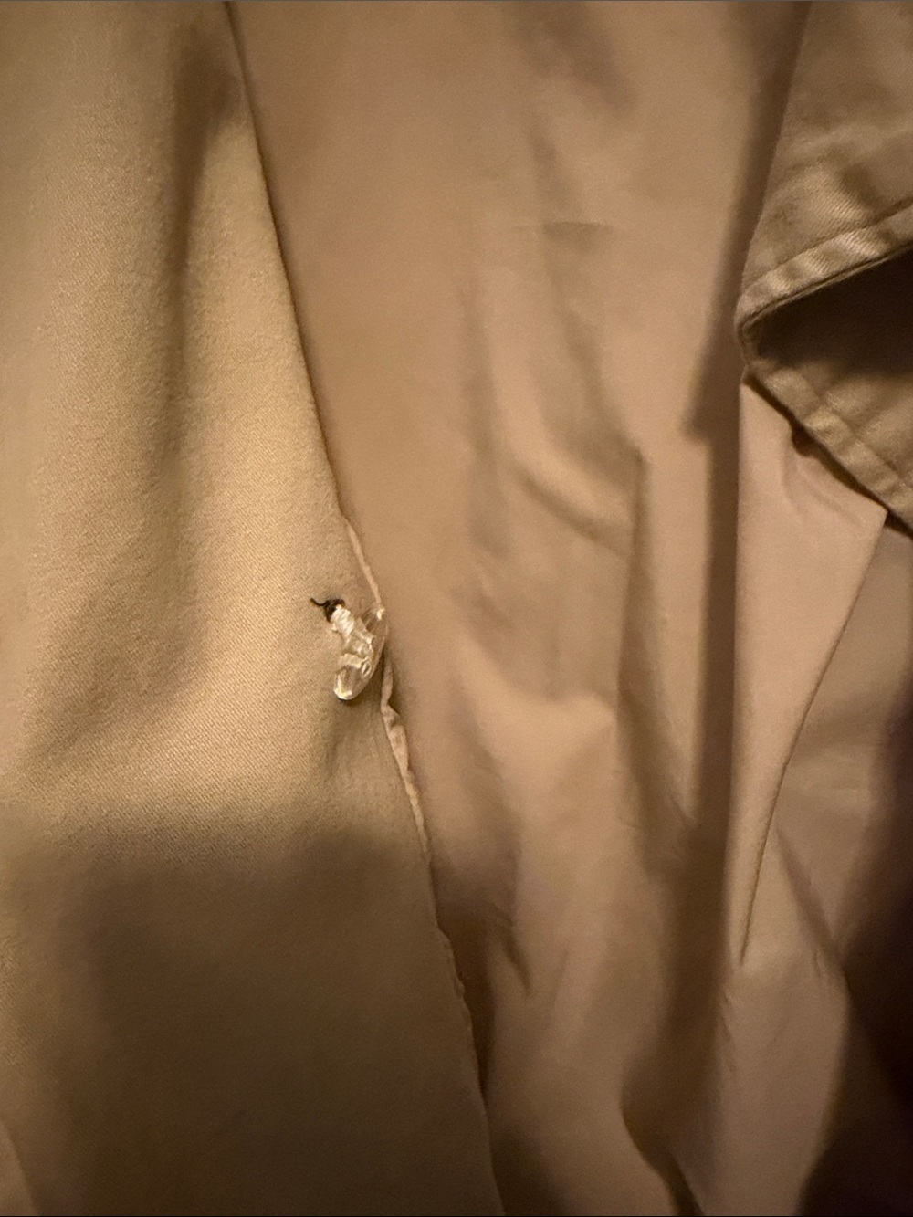 Universal Thread Women's Double-Breasted Tan Trench Jacket - Picture 10 of 10